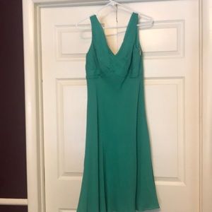 Green tank sundress